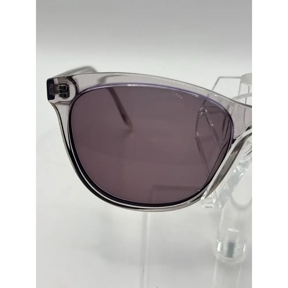 Steve Madden Insomnia Grey Crystal Sunglasses Purple Gradient Lens 55-17-140